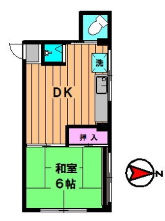 錦糸町駅 徒歩8分 2階の物件間取画像